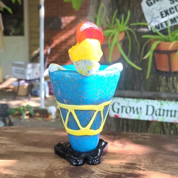 Rare HTF Vintage 💎 Murano, Italy 🤡 hand-blown VENETIAN GLASS CLOWN 🤡 pristine - Picture 4 of 8